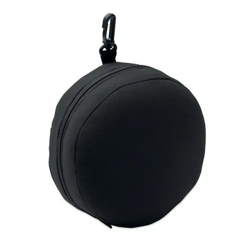Almohada de viaje soft nuit con antifaz personalizable ref MO2907 - Negro Back