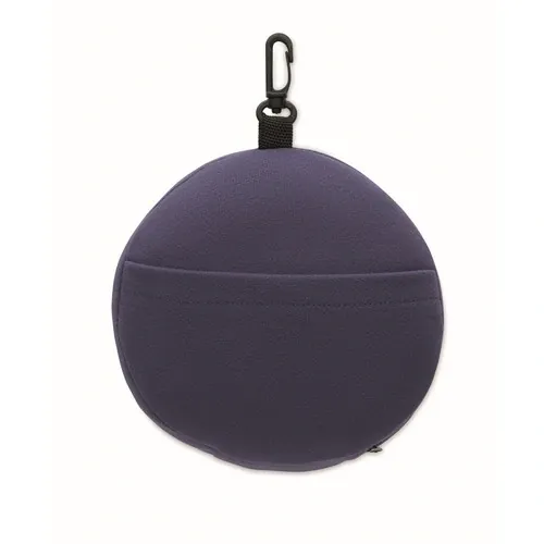 Almohada de viaje soft nuit con antifaz personalizable ref MO2907 - Top Azul