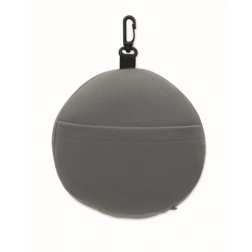 Almohada de viaje soft nuit con antifaz personalizable ref MO2907 - Top Gris