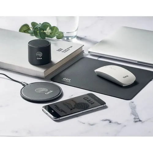 Altavoz inalámbrico 5.0 con carcasa reciclada ref MO2173 - Printed Negro