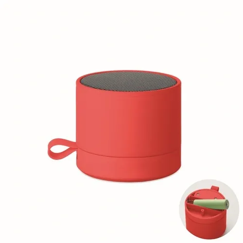Altavoz inalámbrico 3W diseño moderno y compacto ref MO2800 - Front Rojo