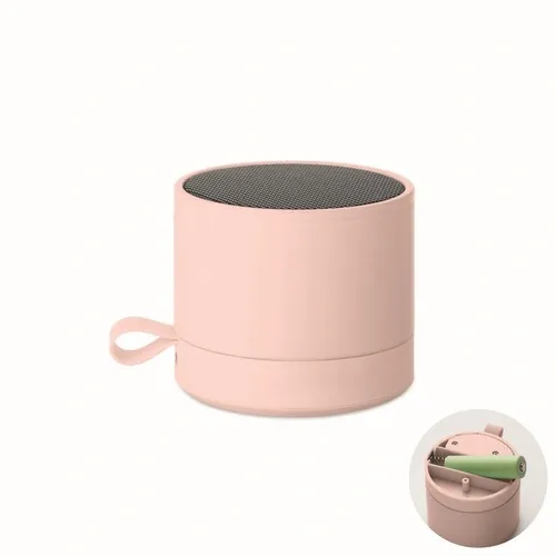 Altavoz inalámbrico 3W diseño moderno y compacto ref MO2800 - Front Rosa