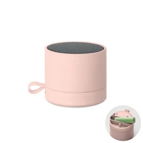 Altavoz inalámbrico 3W diseño moderno y compacto ref MO2800 - Rosa Bebe