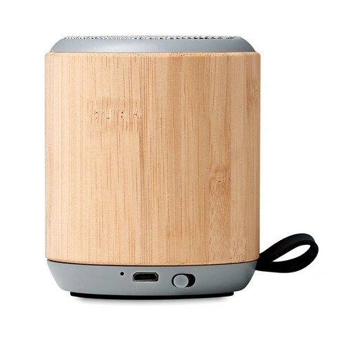Altavoz inalámbrico 5.3 con carcasa de bambú ref MO6428