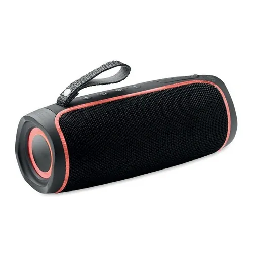Altavoz inalámbrico LED a prueba de salpicaduras ref MO6662 - Open Negro