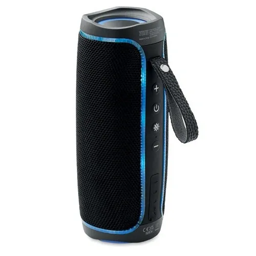 Altavoz inalámbrico LED a prueba de salpicaduras ref MO6662 - Side Negro