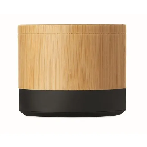 Altavoz inalámbrico recargable de bambú compacto y moderno ref MO2801 - Open Marr╨▓N