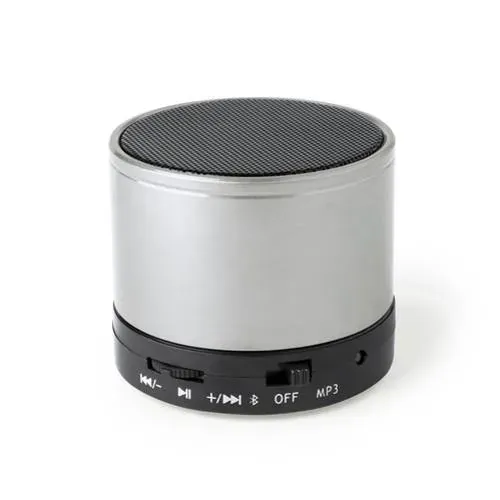 Altavoz Bluetooth compacto con función manos libres ref 4936 - Plateado