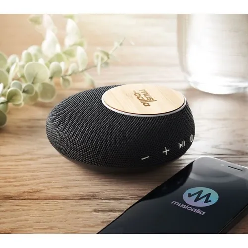 Altavoz inalámbrico 5.0 con cargador de 10W ref MO6887 - Item Ambiant Picture Negro