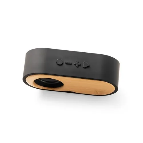Altavoz portátil de bambú con Bluetooth 5 ref 97095 - Negro 03