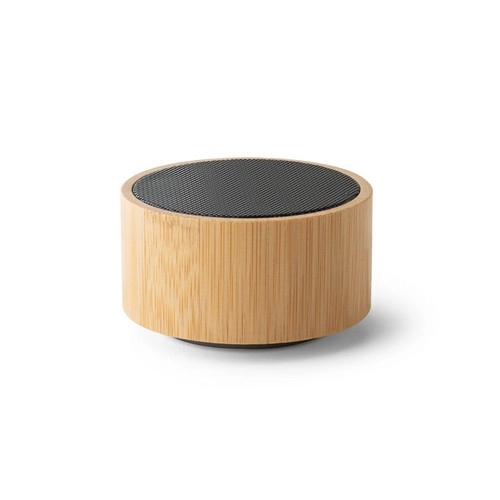 Altavoz portátil de 3W con 2h de autonomía, fabricado en bambú y ABS ref 97125
