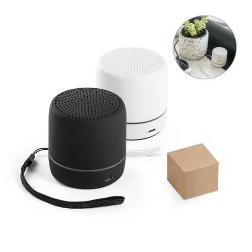 Altavoz portátil LED reciclado con Bluetooth ref 97097 - 00