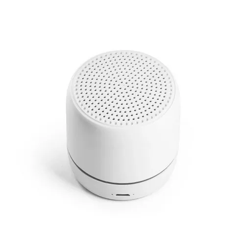 Altavoz portátil LED reciclado con Bluetooth ref 97097 - Blanco 02