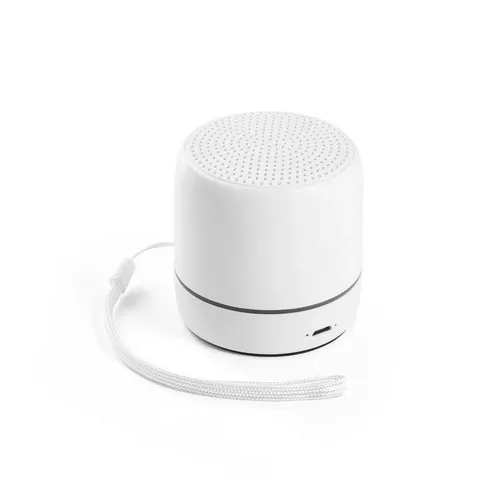 Altavoz portátil LED reciclado con Bluetooth ref 97097 - Blanco