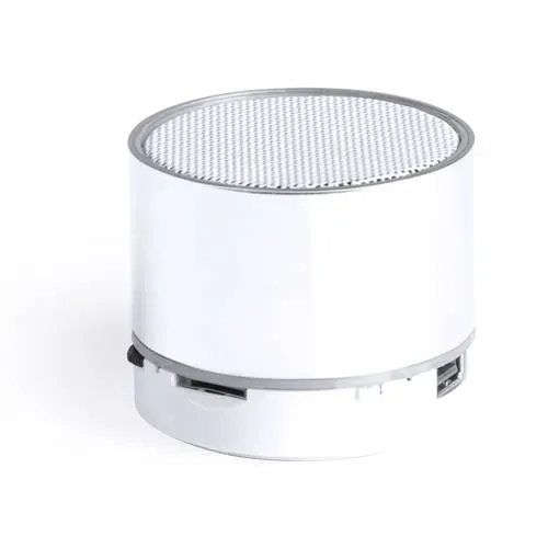 Altavoz Bluetooth iluminado con diseño bicolor ref 5775 - Blanco