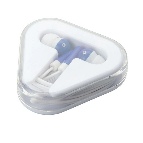 Auriculares en estuche triangular con cable de 120cm ref MO8149