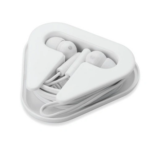 Auriculares en estuche triangular con cable de 120cm ref MO8149