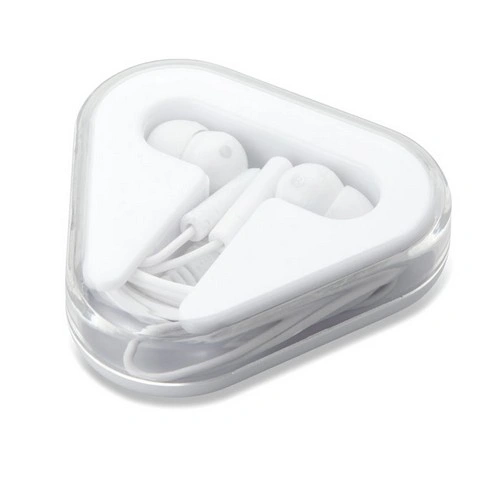 Auriculares en estuche triangular con cable de 120cm ref MO8149