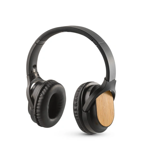Auriculares inalámbricos plegables en bambú con BT 5.0 ref 97126