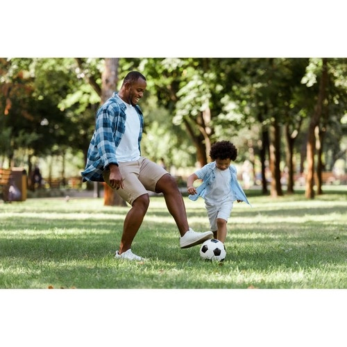 Balón de fútbol clásico en PVC tamaño 5 ref 98132