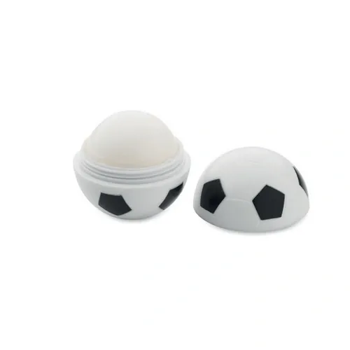 Bálsamo labial ABS balón de fútbol sabor vainilla SPF10 ref MO2213 - Blanco Negro