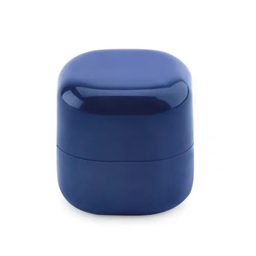 Bola de bálsamo labial natural con SPF10 sabor vainilla ref MO9586 - Back Azul