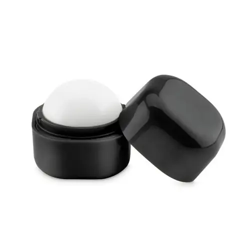 Bola de bálsamo labial natural con SPF10 sabor vainilla ref MO9586 - Negro
