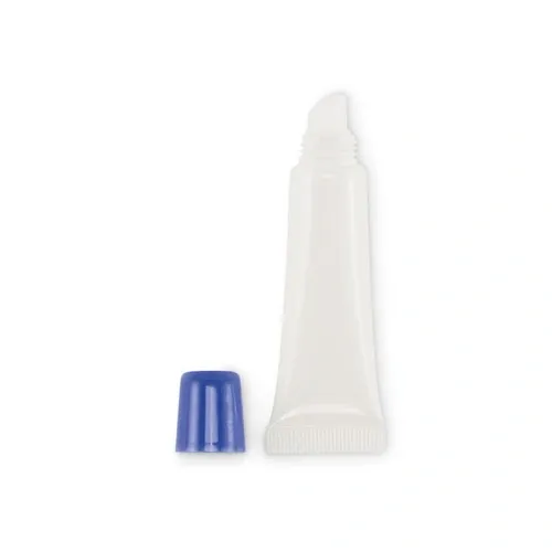 Bálsamo labial vegano salve sabor vainilla hidratante ref MO2870 - Azul Back