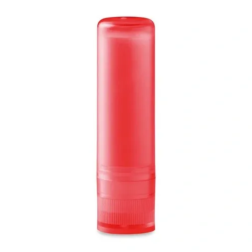 Bálsamo labial natural con sabor a vainilla y SPF10 ref IT2698 - Front Rojo Transparente