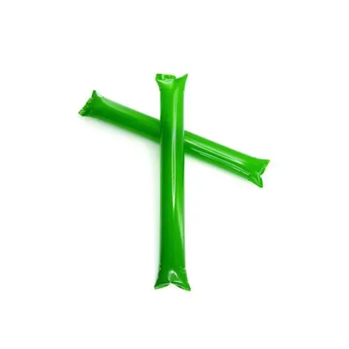 Bastom sticks ruidosos reutilizables con válvula inflado ref 9075 - Verde