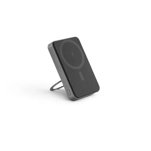 Power Bank Magnético con Soporte Rotatorio ref 97143 - Gris Oscuro