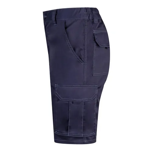 Bermudas elásticas multibolsillos cómodas y prácticas ref 36017 - Azul 02