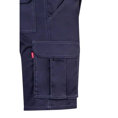 Bermudas elásticas multibolsillos cómodas y prácticas ref 36017 - Azul 04
