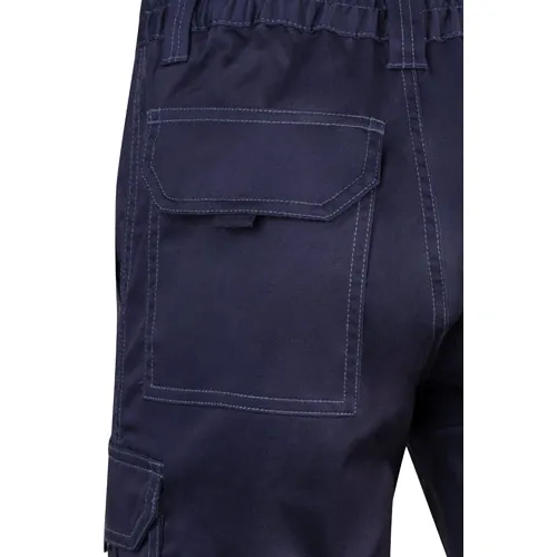 Bermudas elásticas multibolsillos cómodas y prácticas ref 36017 - Azul 05