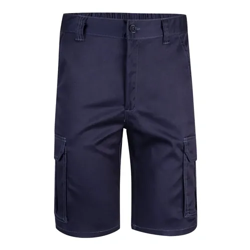 Bermudas elásticas multibolsillos cómodas y prácticas ref 36017 - Azul