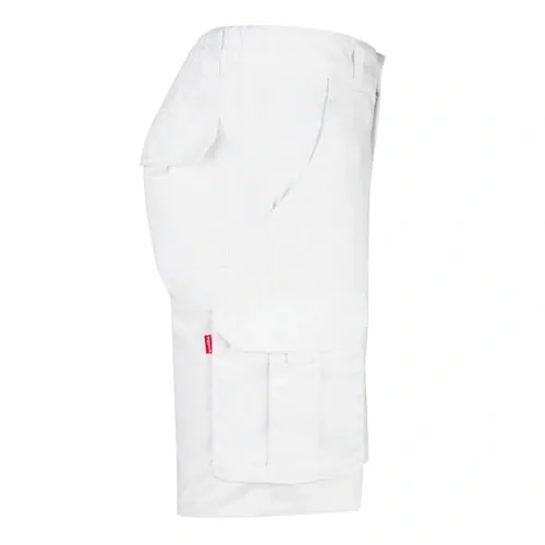 Bermudas elásticas multibolsillos cómodas y prácticas ref 36017 - Blanco 03
