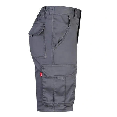 Bermudas elásticas multibolsillos cómodas y prácticas ref 36017 - Gris 03