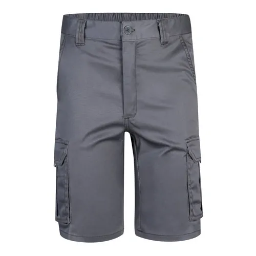Bermudas elásticas multibolsillos cómodas y prácticas ref 36017 - Gris