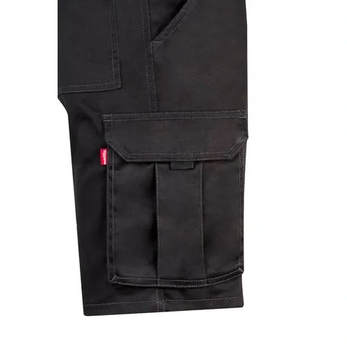 Bermudas elásticas multibolsillos cómodas y prácticas ref 36017 - Negro 04