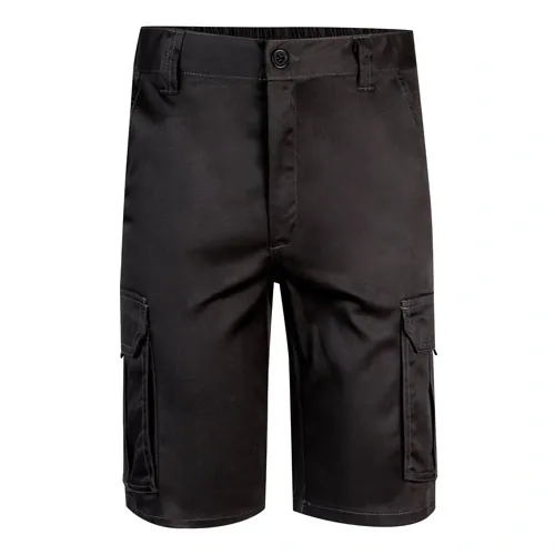 Bermudas elásticas multibolsillos cómodas y prácticas ref 36017 - Negro