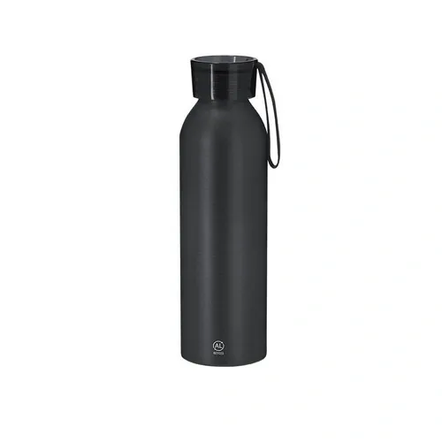 Bidón aluminio reciclado sin BPA Nomar 650ml ref NO21 - Negro