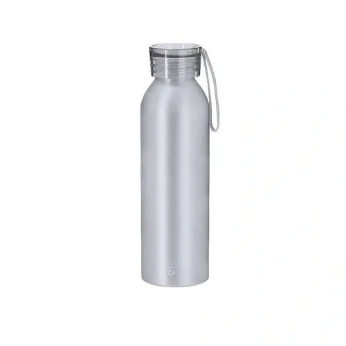 Bidón aluminio reciclado sin BPA Nomar 650ml ref NO21 - Plata