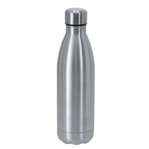 Bidón de acero reciclado con acabado mate ref BR33 - Plata