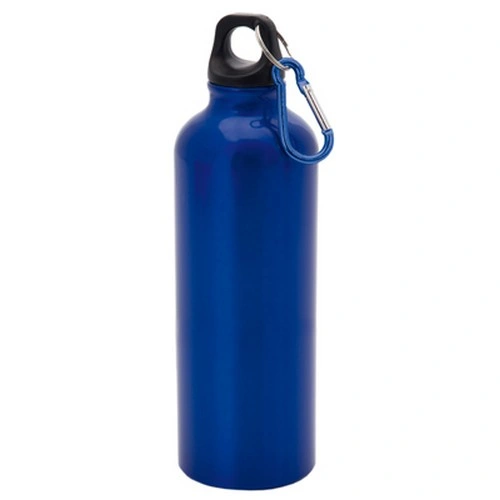 Bidón de aluminio 750 ml con mosquetón integrado ref DE16