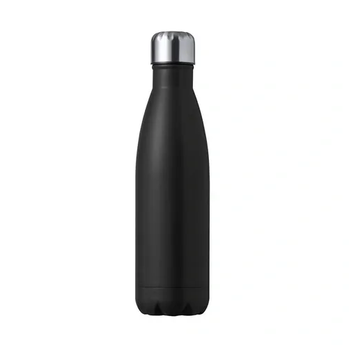 Bidón térmico de acero inox 550 ml libre de BPA ref LI26 - Negro