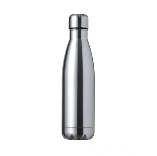 Bidón térmico de acero inox 550 ml libre de BPA ref LI26 - Plata