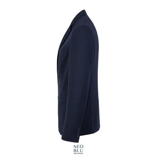 Blazer piqué sin etiqueta para branding ref S03169 - Noche Side
