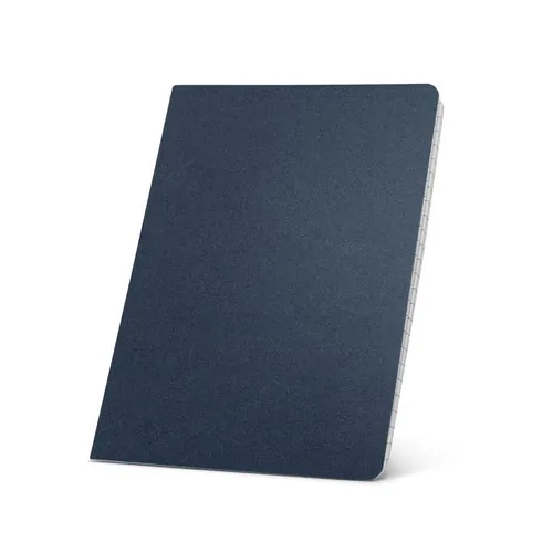 Bloc de notas A5 reciclado con 80 páginas rayadas ref 93495 - Azul