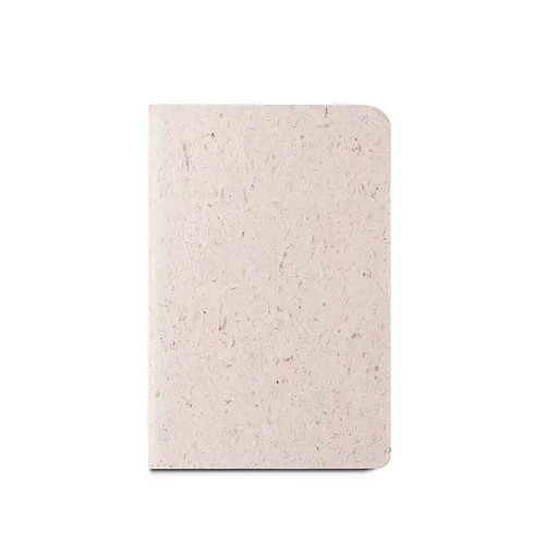 Bloc de notas A6 ecológico con tapa flexible ref 93291 - Natural Claro