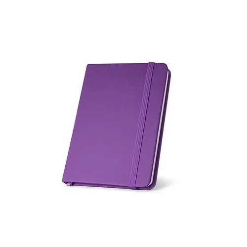 Bloc de notas de bolsillo tapa dura con marcapáginas ref 93425 - Morado